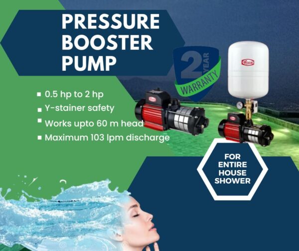 Pressure booster pump
